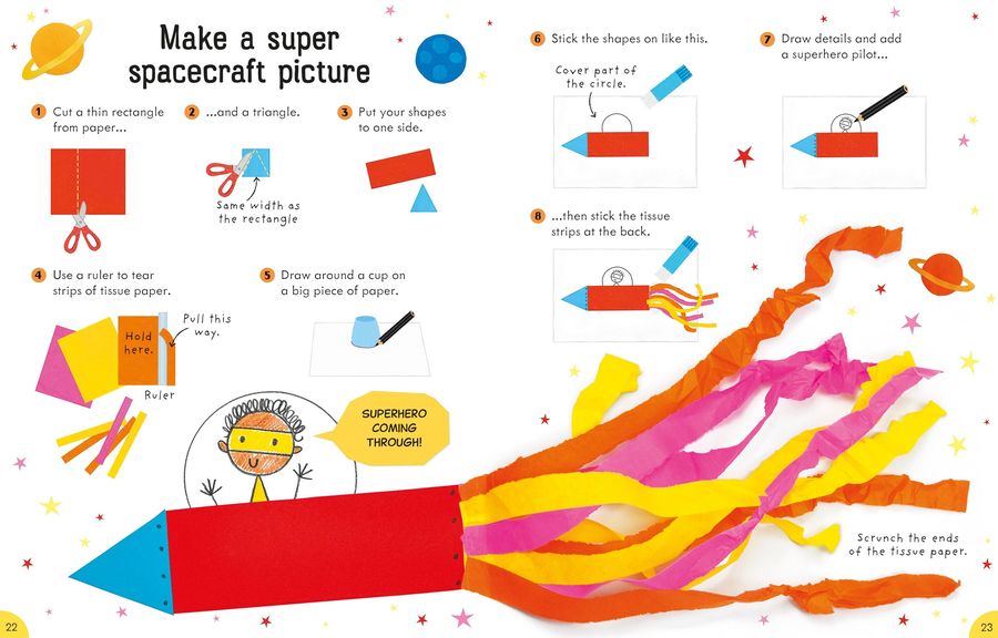 Usborne Superhero things to make and do