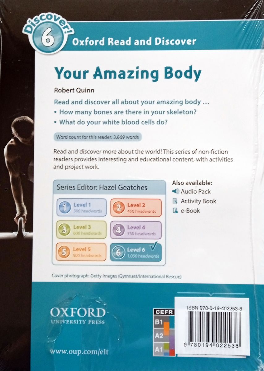 Oxford Read and Discover 6 Your Amazing Body with Audio Download (access card inside)