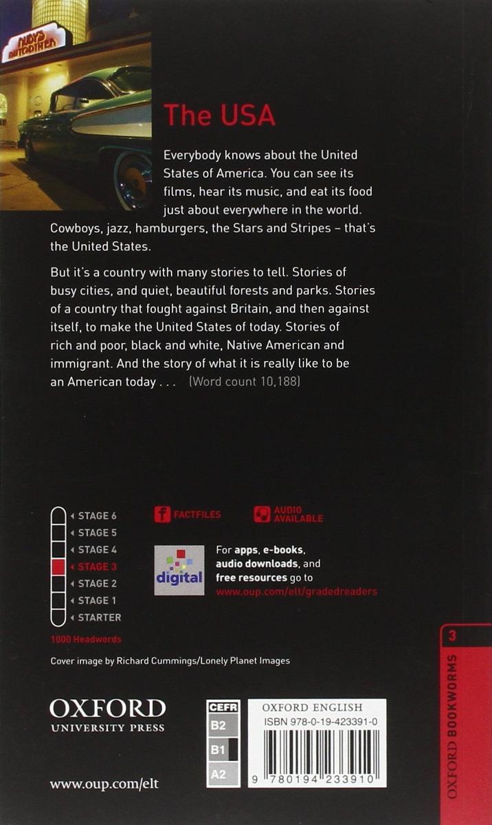 Oxford Bookworms Factfiles 3 The USA with Audio Download (access card inside)