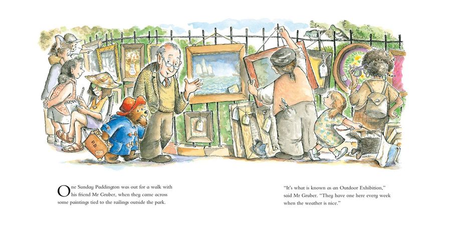Paddington the Artist
