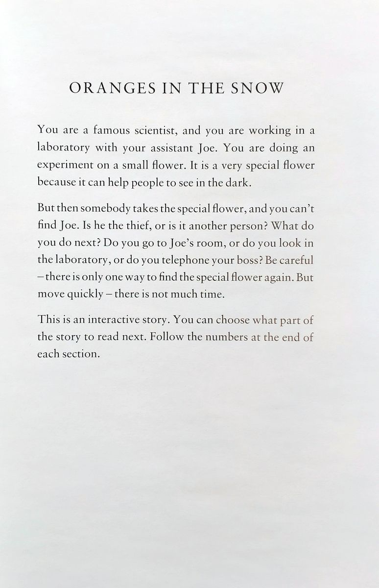 Oxford Bookworms Library  Starter Oranges in the Snow (Interactive)