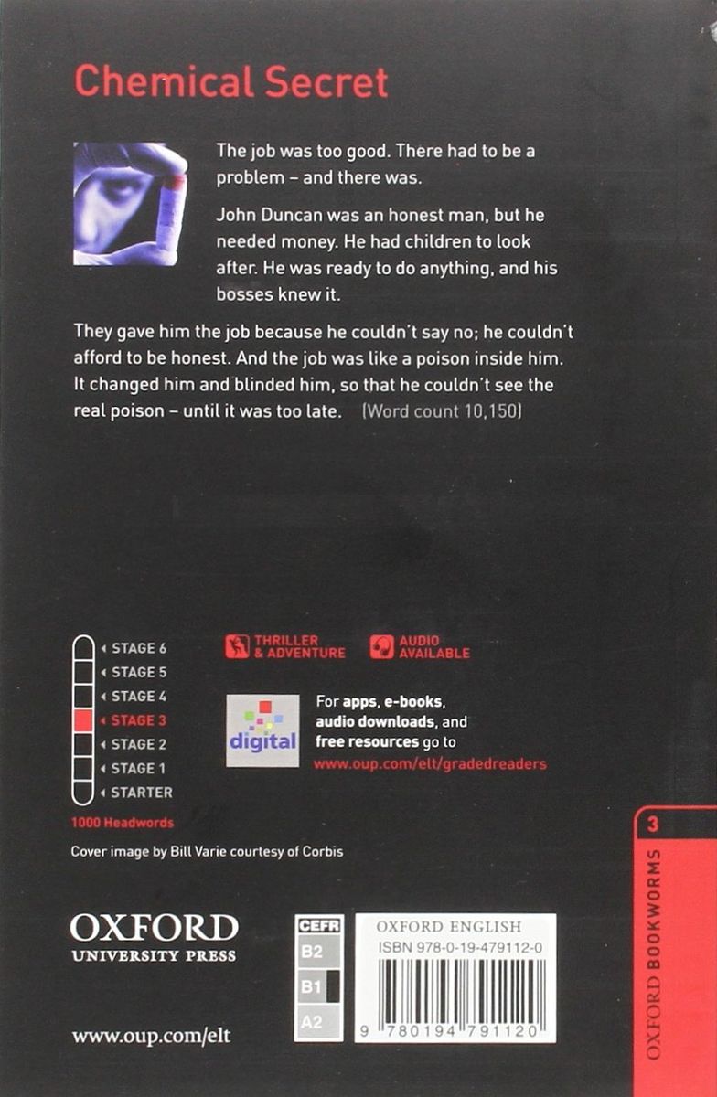 Oxford Bookworms Library 3 Chemical Secret