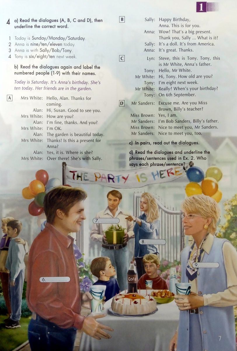 Click On 1 Student's Book