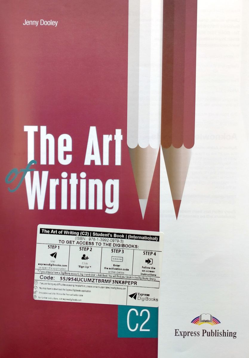 The Art of Writing C2 Teacher's Book with Digibook