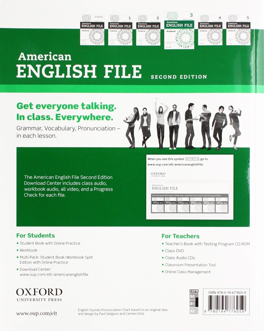 American English File (2nd Edition) 3  Workbook with Online Practice