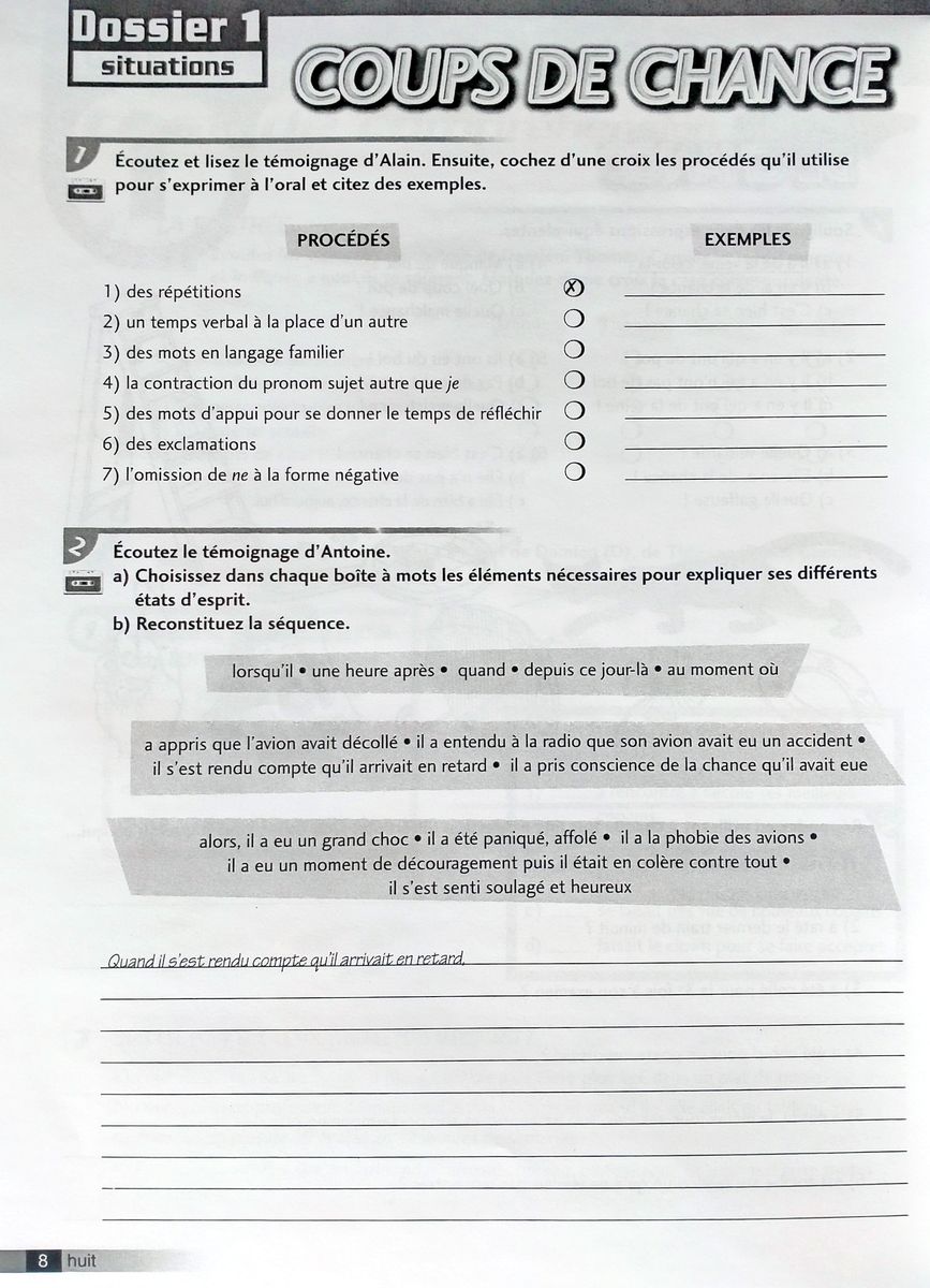 Junior 4 Cahier d'exercices