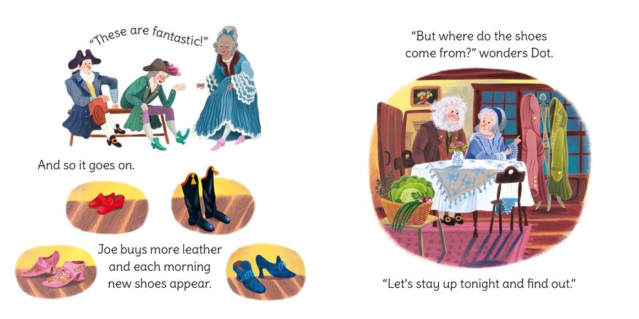 Usborne Little Board Books The Elves and the Shoemaker