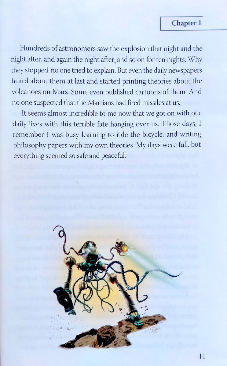 Classic Readers 4 The War of the Worlds Reader with Digibook