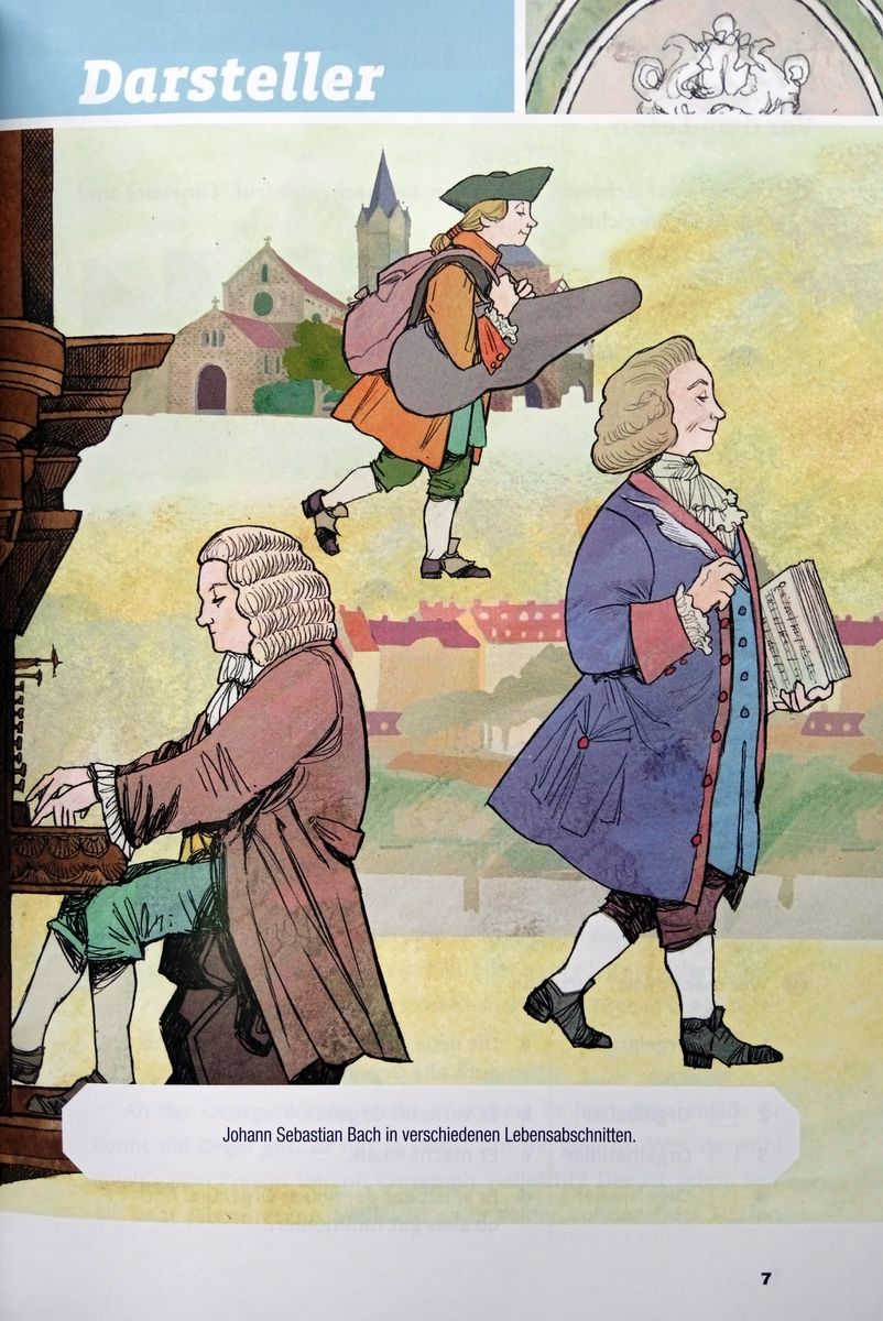 Lesen und Uben A2 Die Richtige Taste: Johann Sebastian Bach + CD