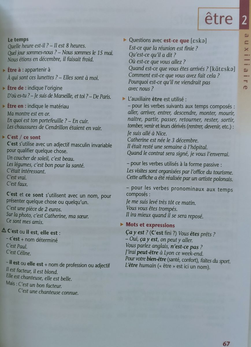 Precis de Conjugaison