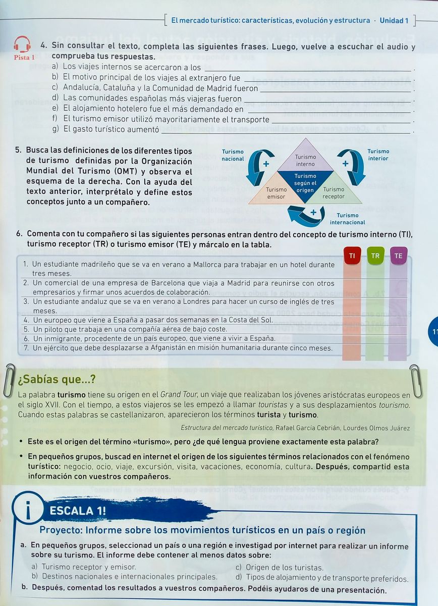 Profesionales del turismo Libro del alumno B1-B2