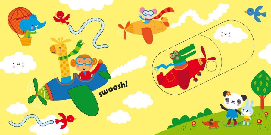 Usborne Baby's Very First Slide and See Things That Go