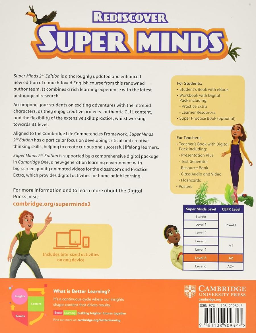 Super Minds (2nd edition) 5 Workbook with Digital Pack