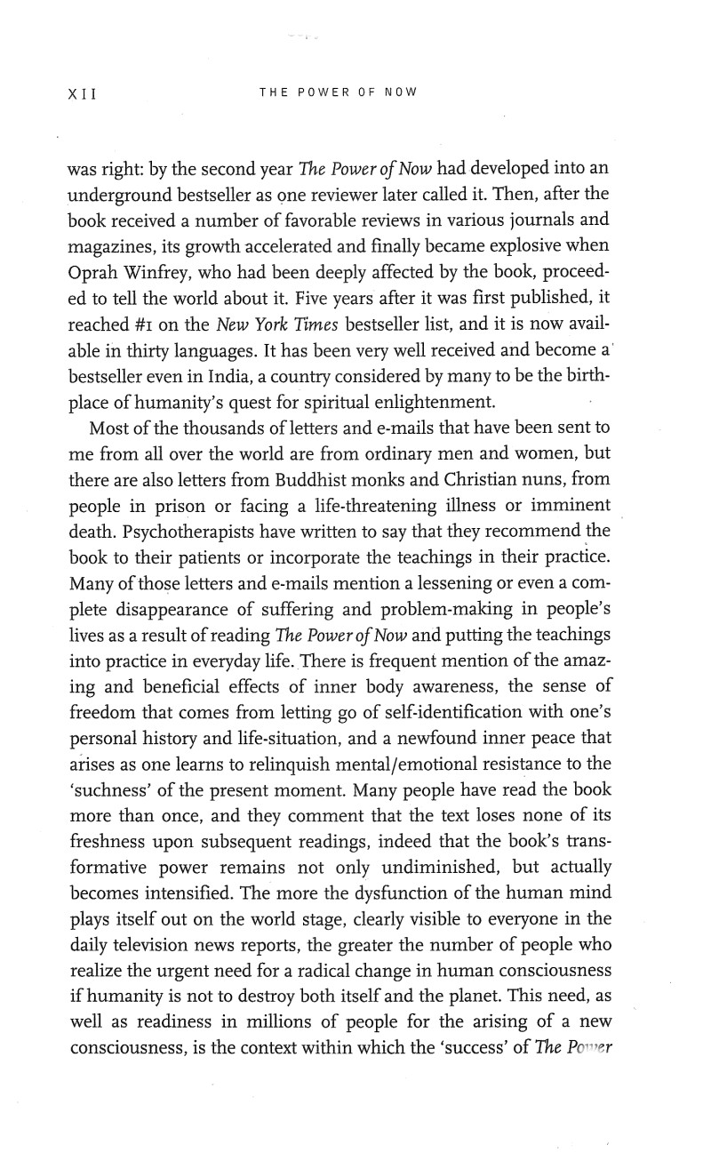 The Power of Now A Guide to Spiritual Enlightenment