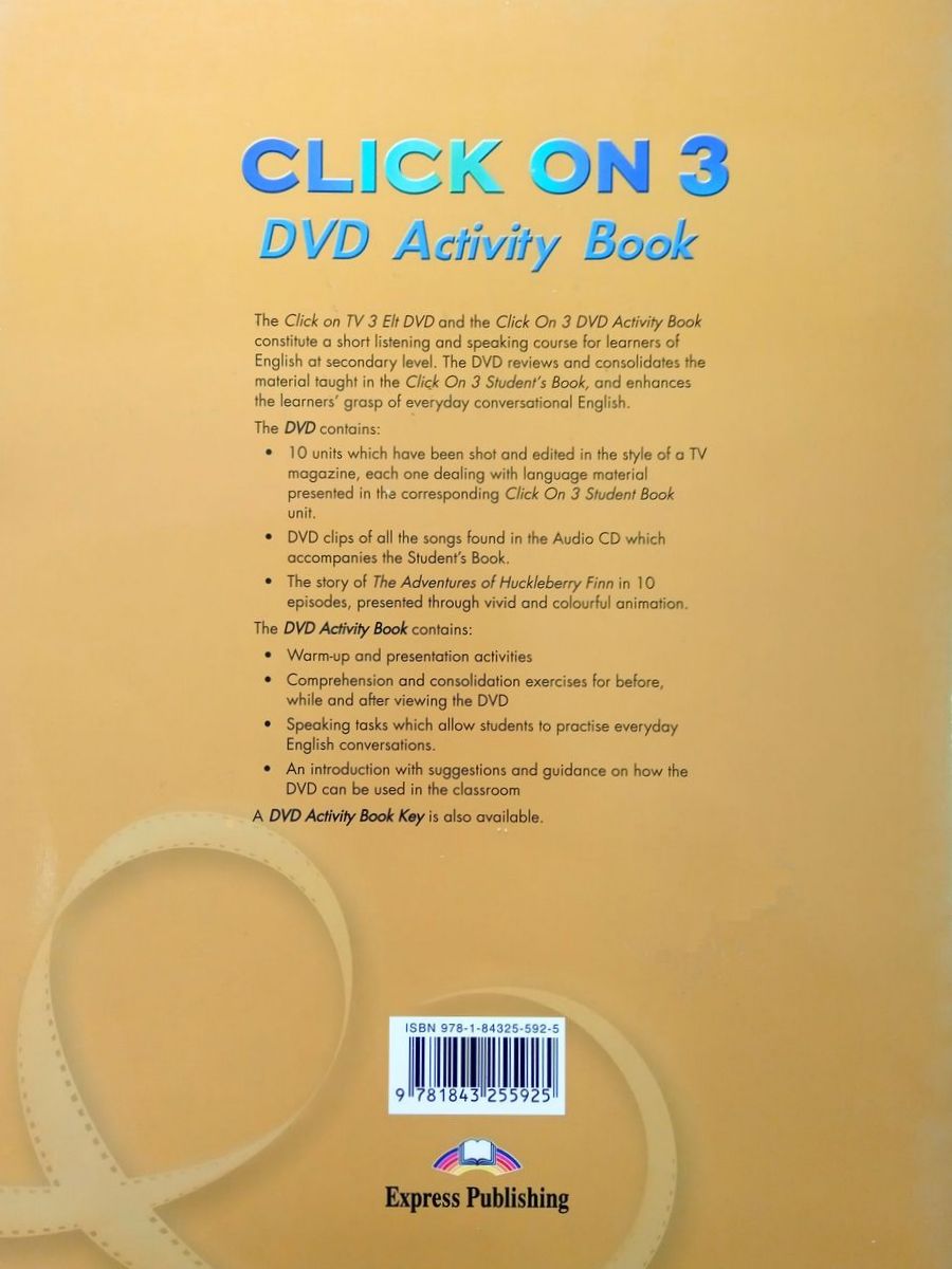 Click On 3 Video Activity Book