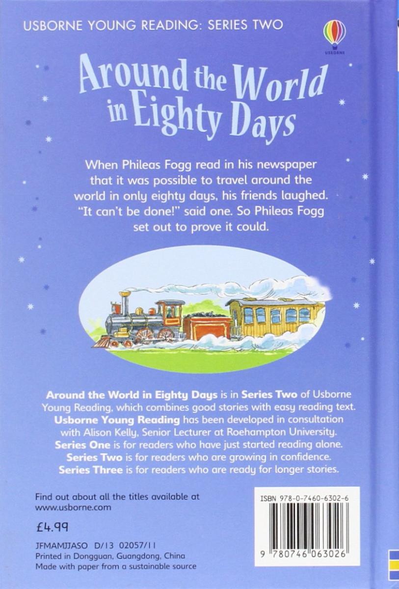 Usborne Young Reading 3 Around the World in Eighty Days