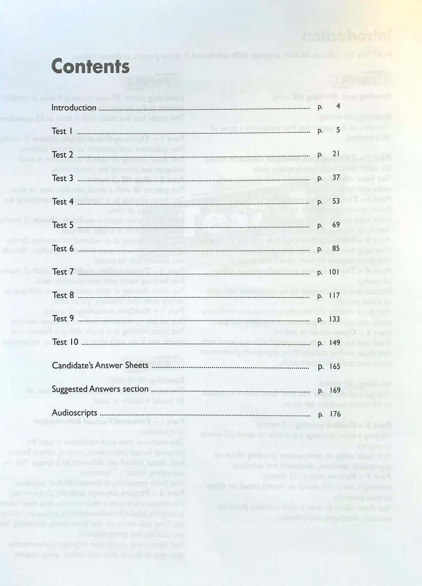 A2 Key for Schools Practice Tests Teacher's Book with Digibook