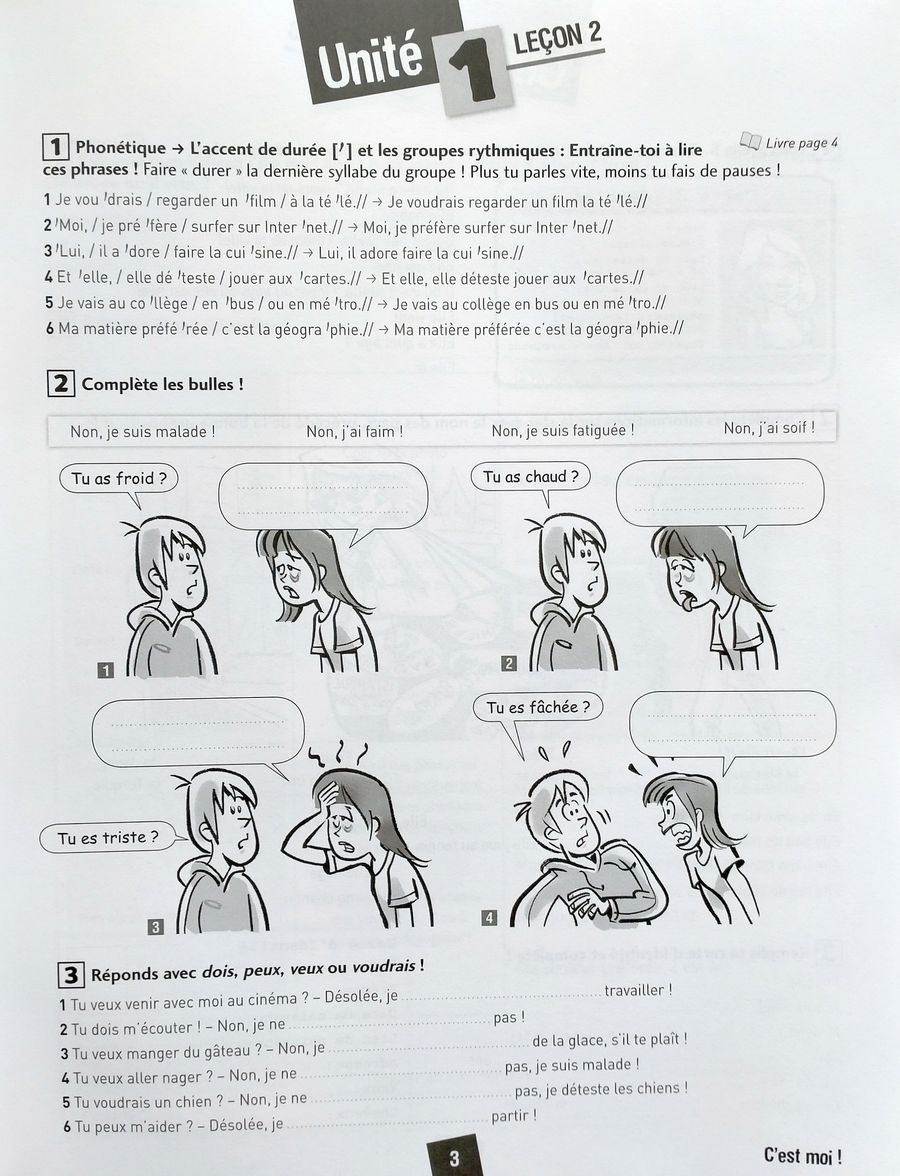 Amis et compagnie 2 Cahier