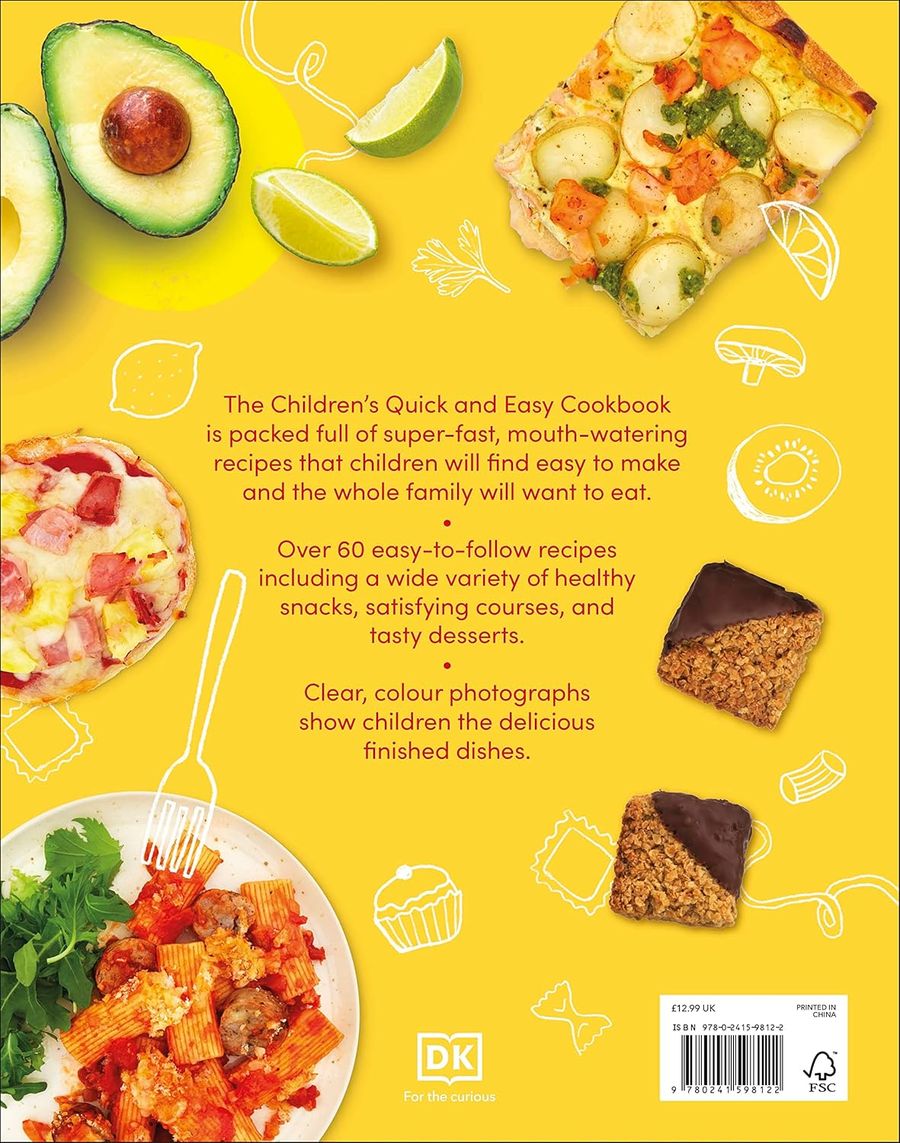 Children's Quick & Easy Cookbook Over 60 Simple Recipes