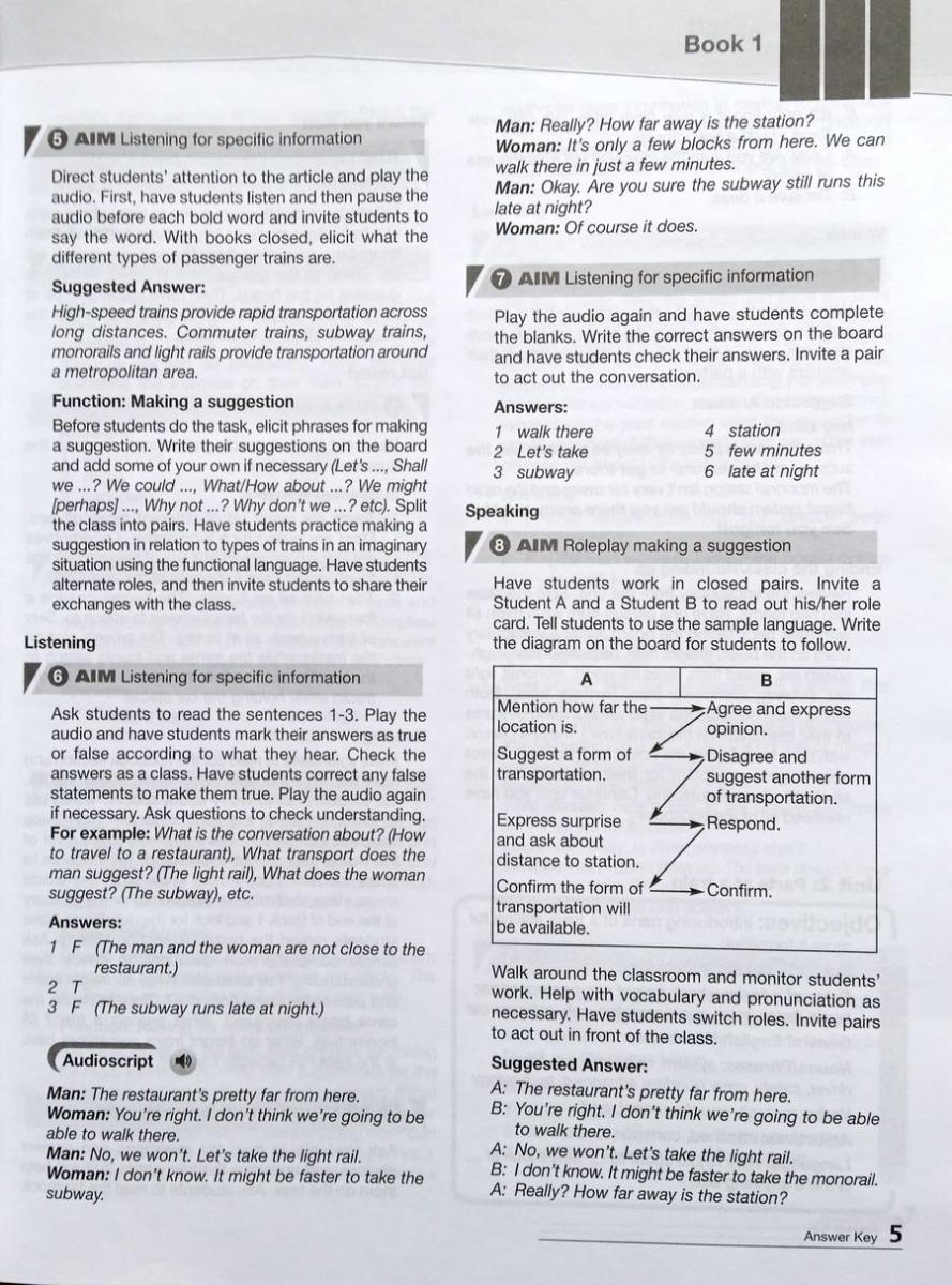 Career Paths Rail Transportation Teacher's Guide