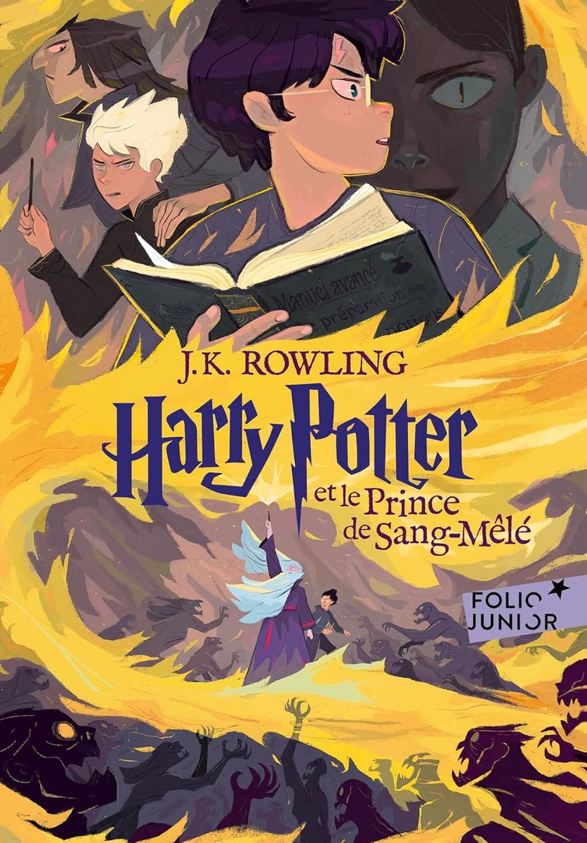 Harry Potter et le Prince de Sang-Mele (Гарри Поттер и Принц-полукровка) издание на французском