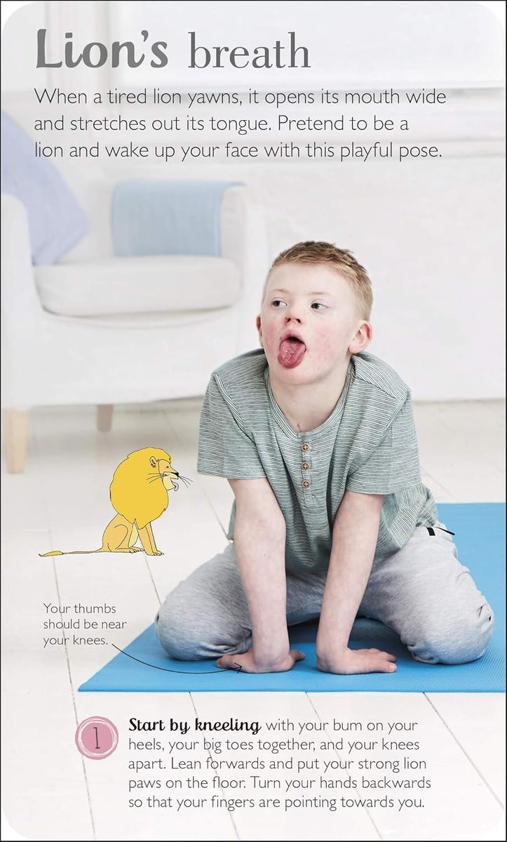 Yoga For Kids Cards Set of 40 Cards
