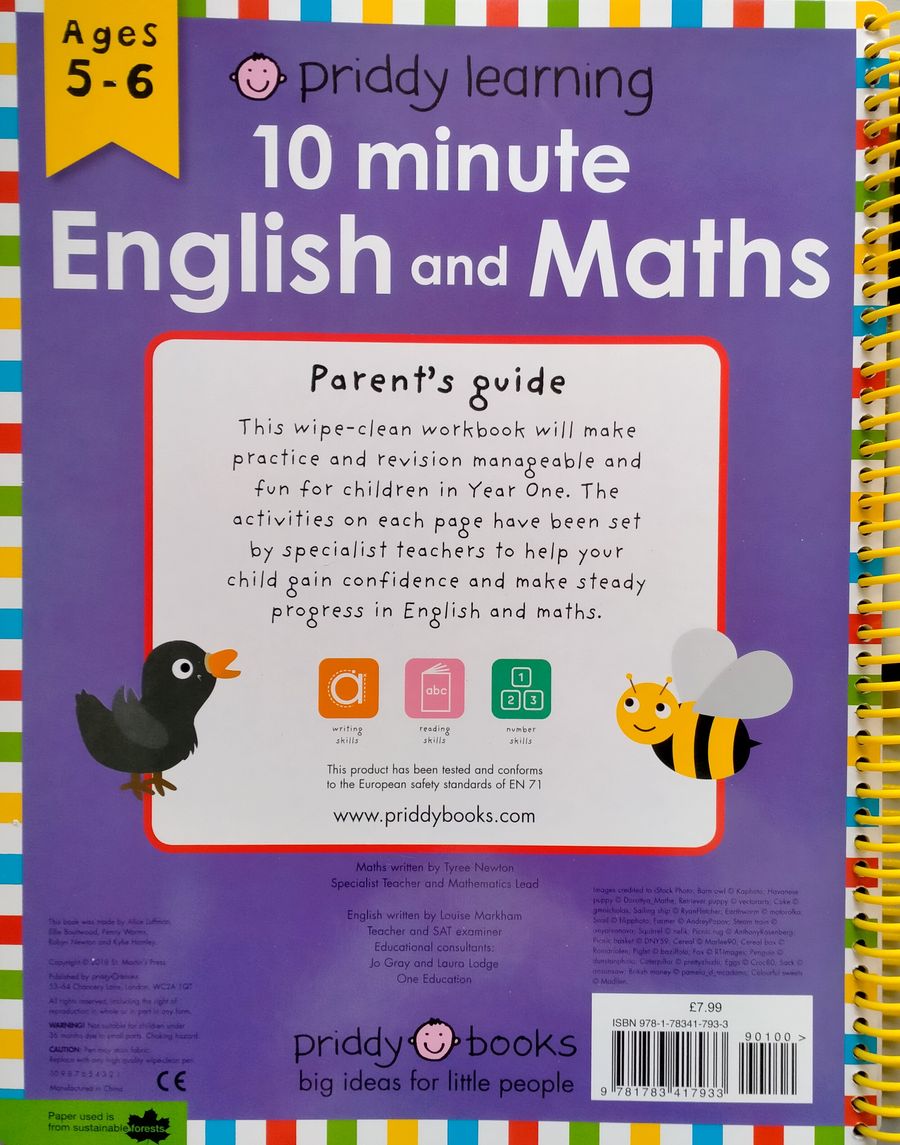 10 Minute English and Maths