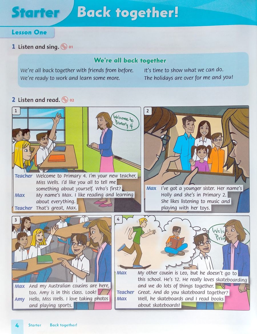 Family and Friends 4 Class Book