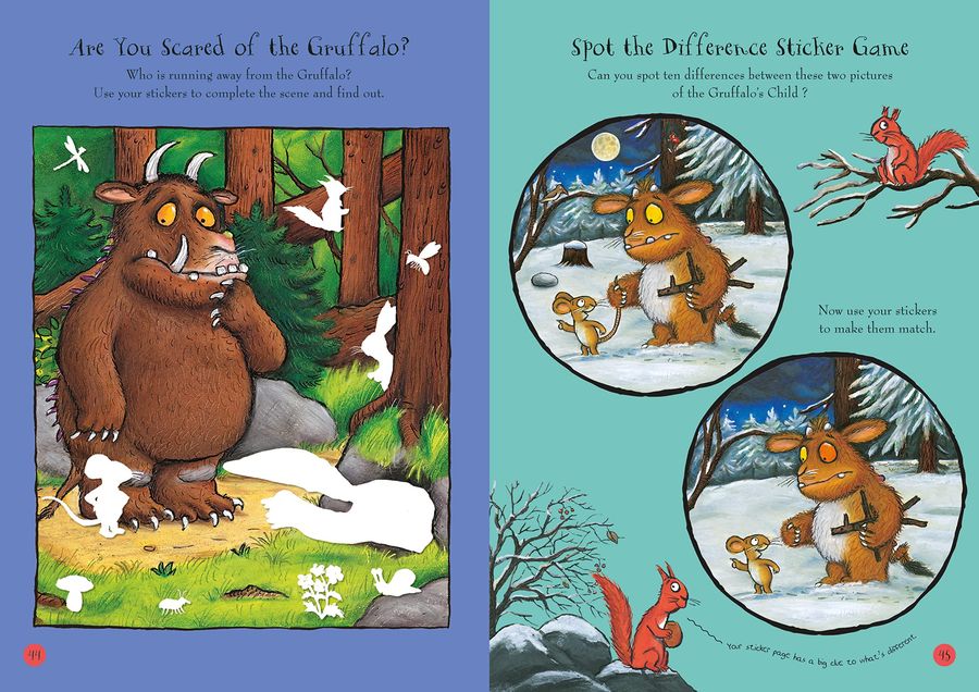 The Gruffalo and Friends Festive Super Sticker Book