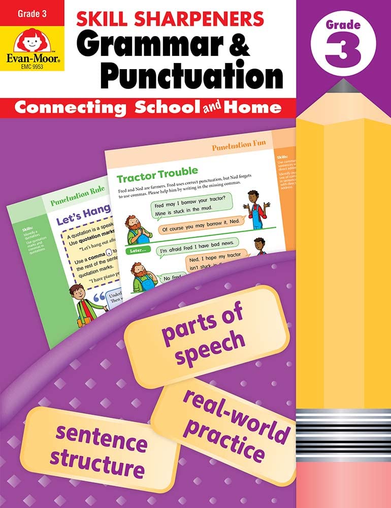 Skill Sharpeners Grammar and Punctuation Grade 3