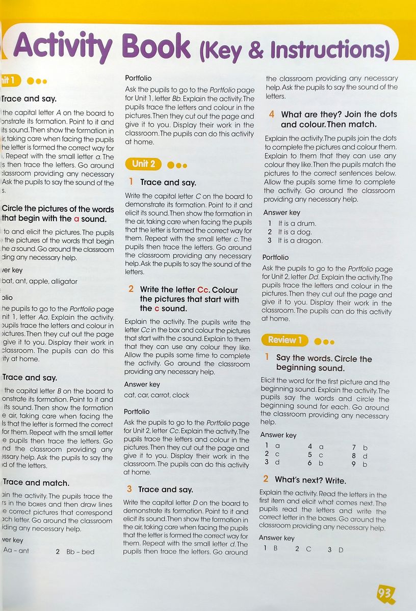 My Phonics 1 The Alphabet Teacher's Book with Cross-Platform Application
