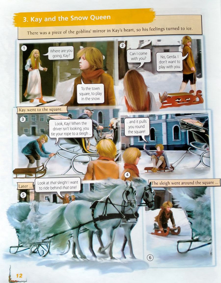 Illustrated Readers 1 The Snow Queen with Multi-ROM and Application
