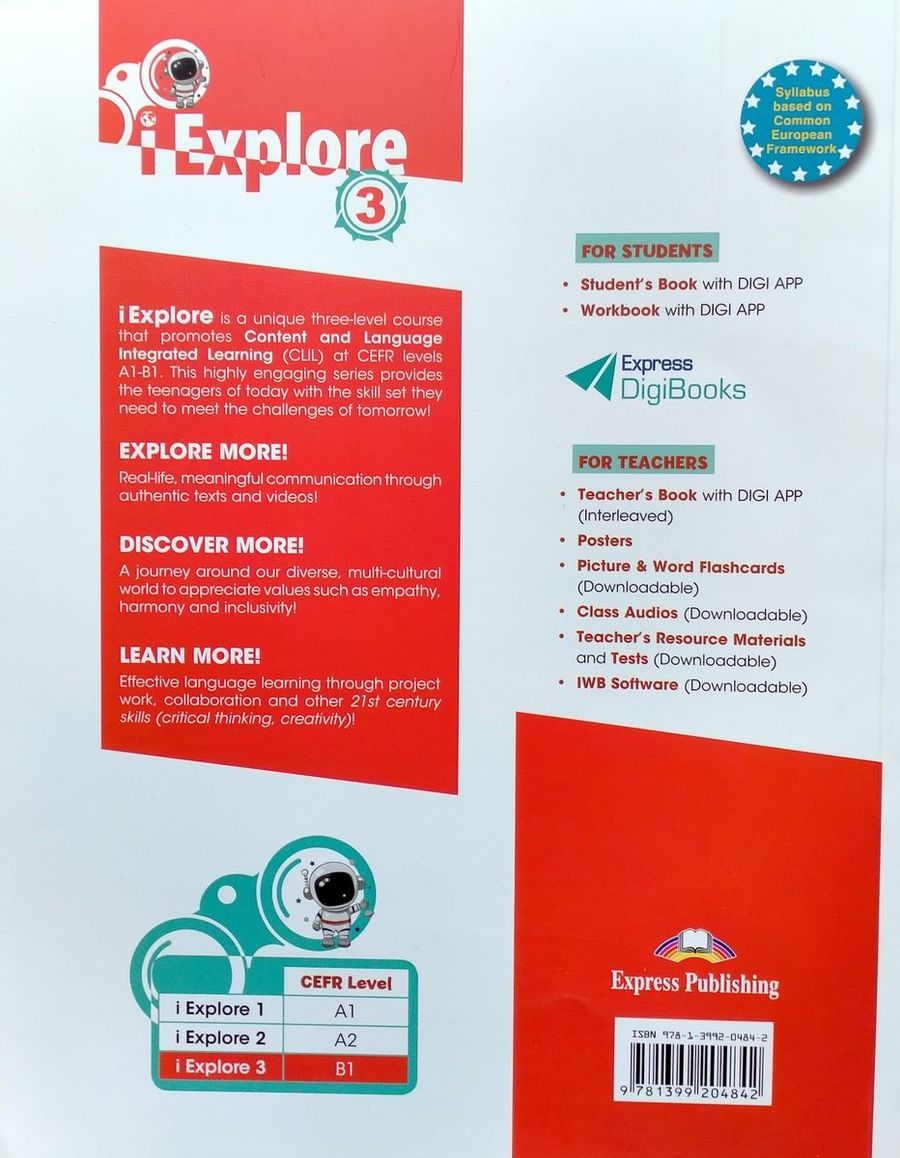 i Explore 3 Workbook with Digibook
