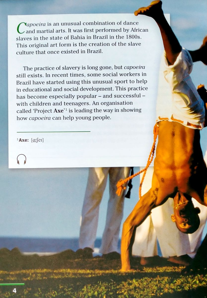 Footprint Reading Library 1600 Headwords Capoeira The Fighting Dance with Multi-ROM (B1)