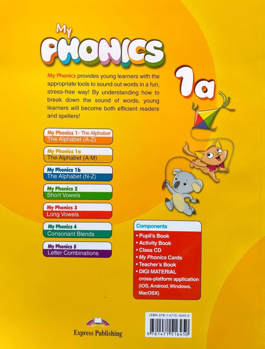 My Phonics 1a Pupil's Book with Cross-Platform Application