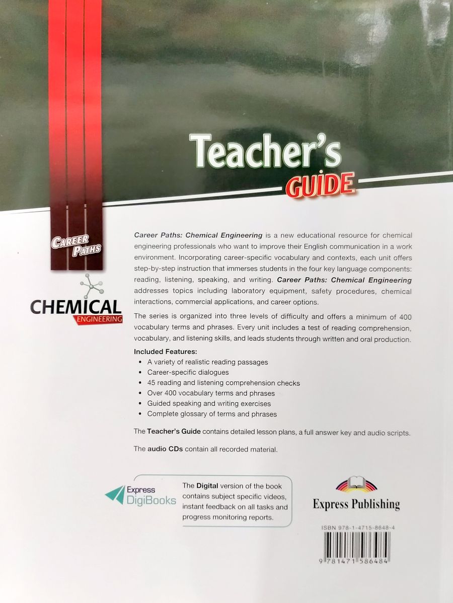 Career Paths Chemical Engineering Teacher's Guide