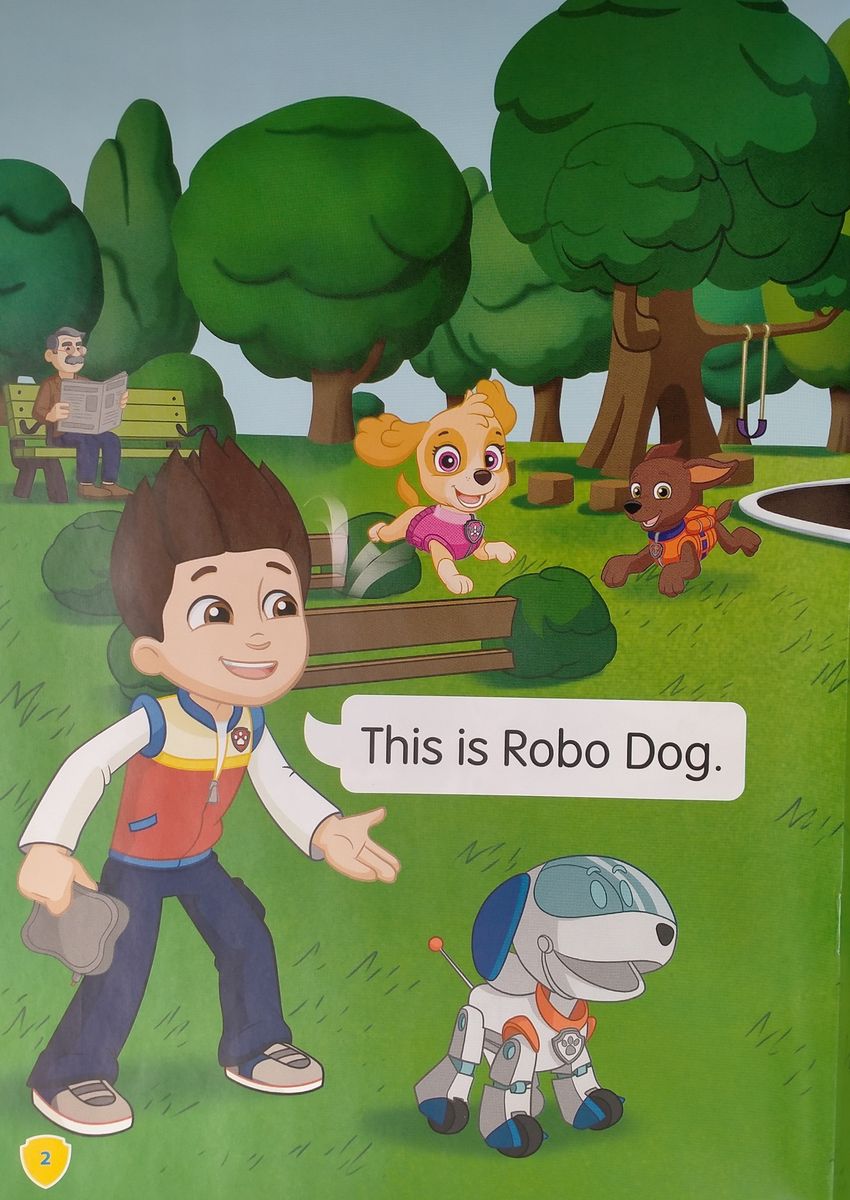 Reading Stars 1 Robo Dog (PAW Patrol)