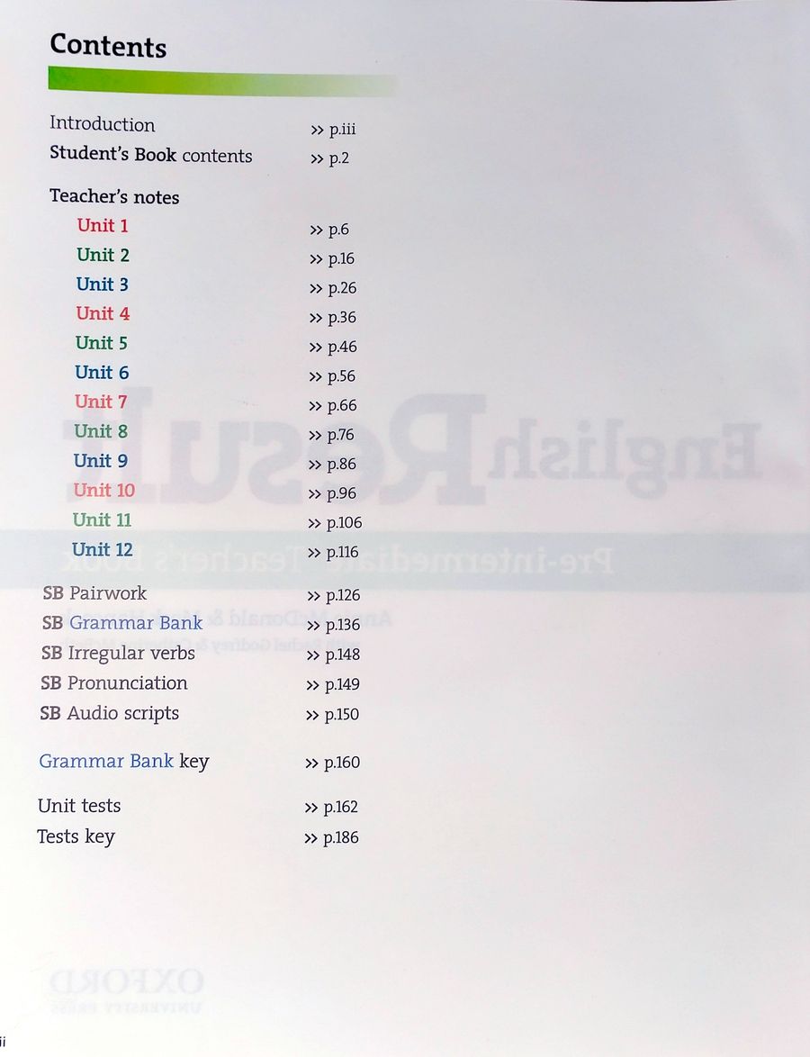 English Result Pre-Intermediate Teacher's Book with DVD Pack