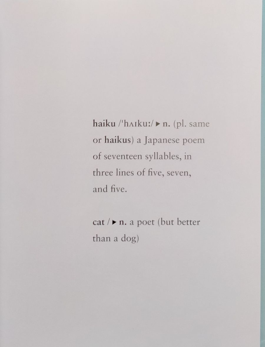 Please Stop Touching Me ... and Other Haikus by Cats