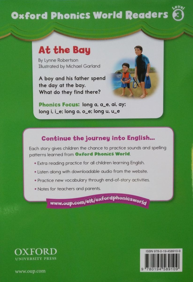 Oxford Phonics World Readers 3 At the Bay