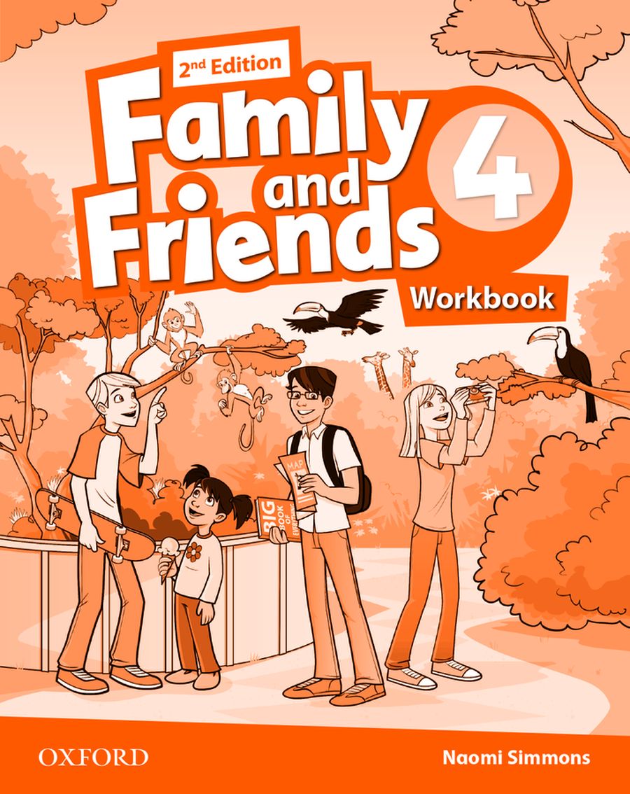 Family and Friends (2nd edition) 4 Workbook купить рабочую тетрадь в  интернет магазине РЕЛОД