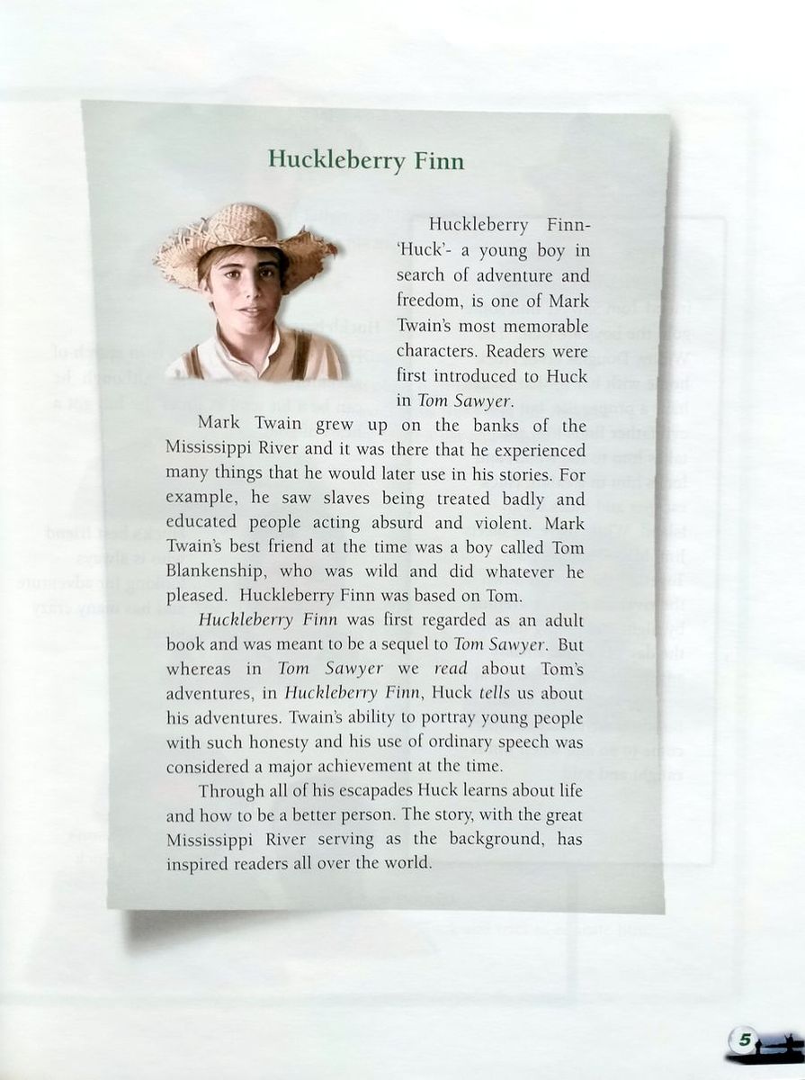Illustrated Readers 3 The Adventures of Huckleberry Finn with CD