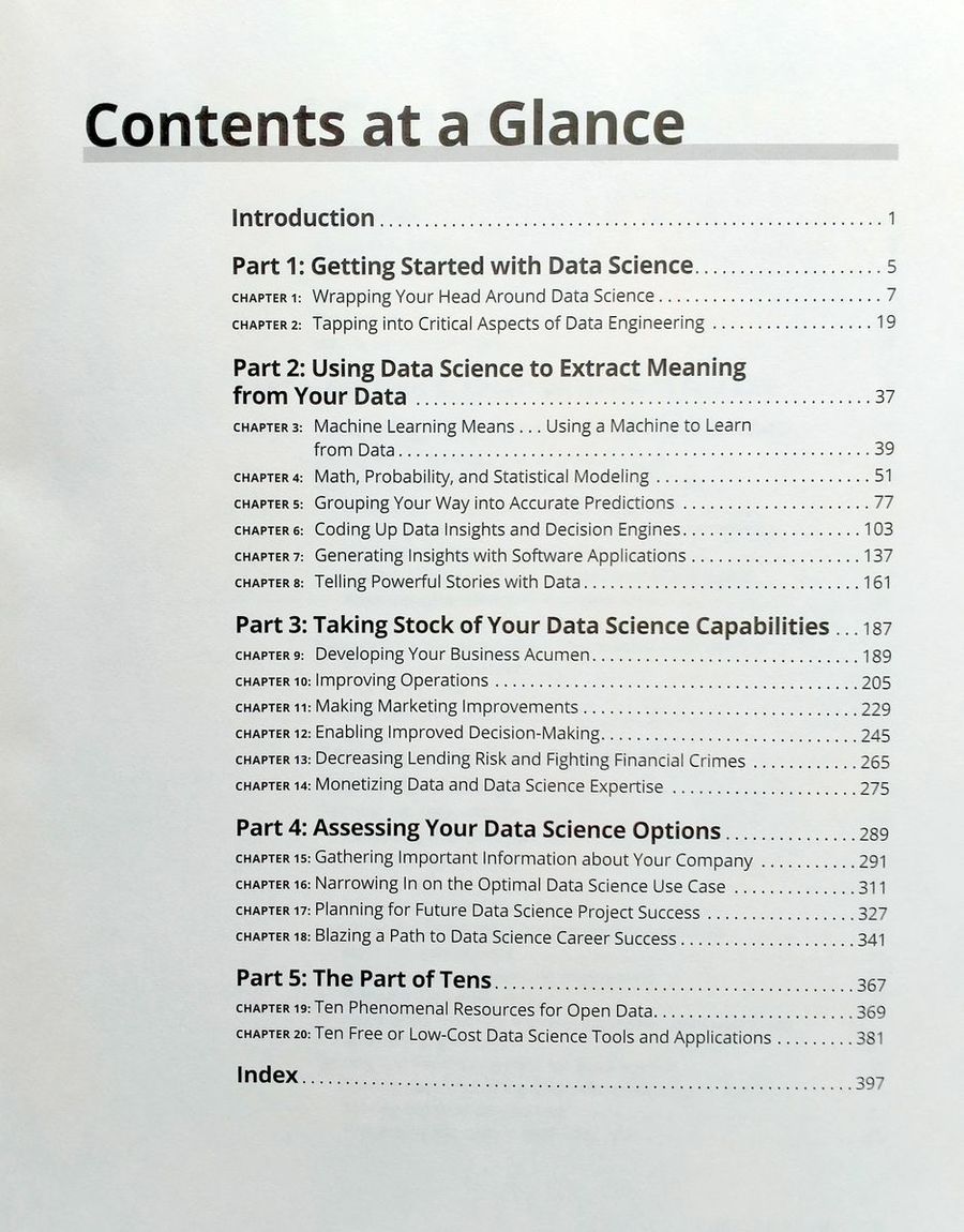 Data Science For Dummies