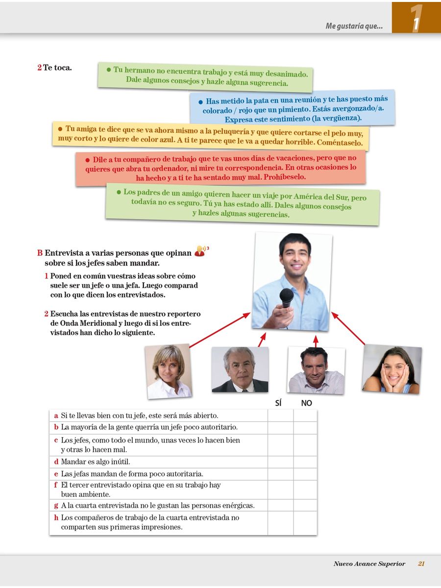 Nuevo Avance Superior Cuaderno de ejercicios + CD