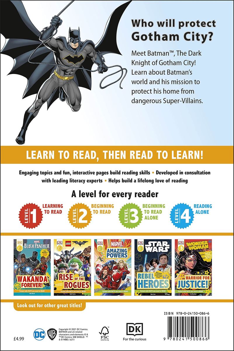 DK Readers 2 DC Batman's World