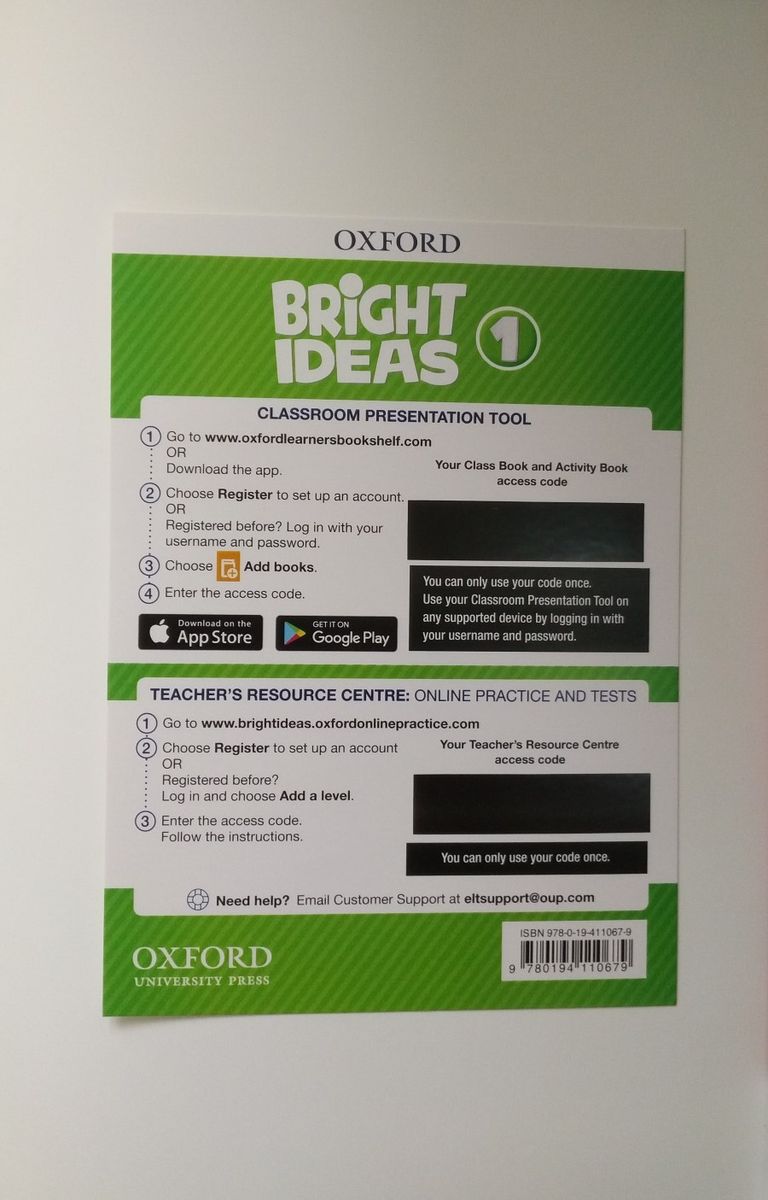 Bright Ideas 1 Teacher's Pack (Teacher's Guide, CPT and Teacher's Resource Centre)
