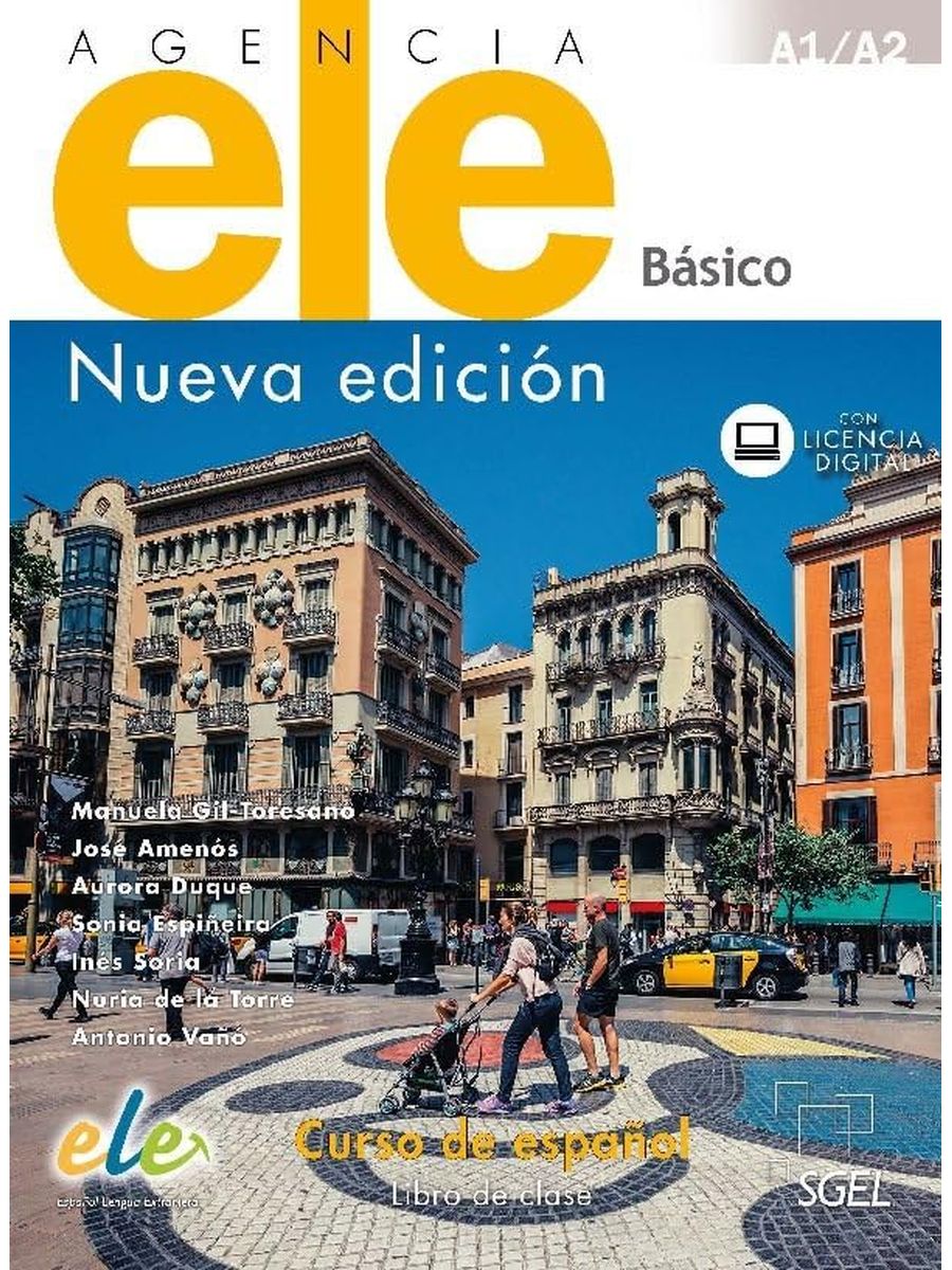 Agencia Ele  Basico (A1-A2) Nueva Edition Libro de Clase + web access