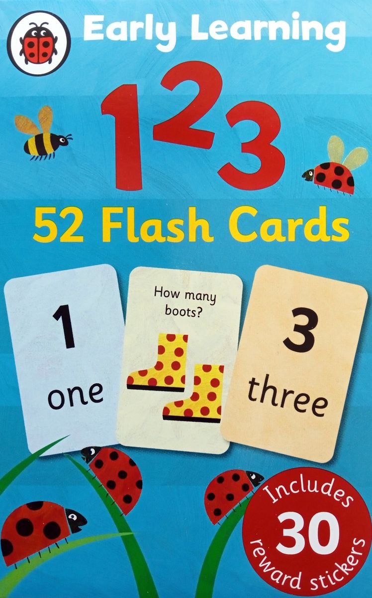 Ladybird Early Learning 123 Flash Cards