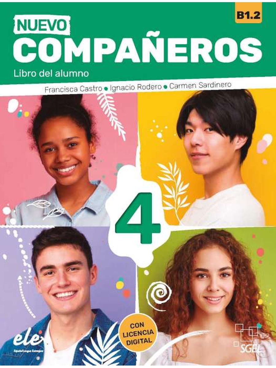 Companeros 4 B1.2 Libro del alumno + licencia digital