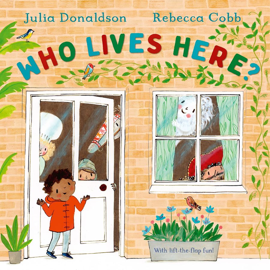 Who Lives Here? With lift-the-flap-fun!